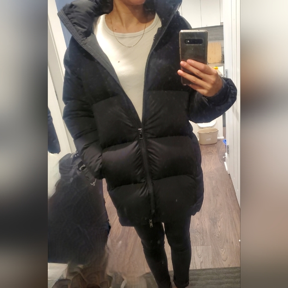 Black Babaton puffer jacket - Picture 3 of 6